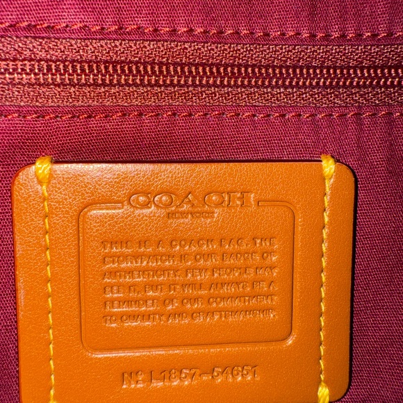 Coach Prairie Signature Edie Shoulder Bag - Picture 8 of 8